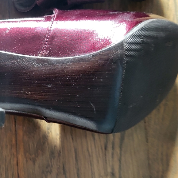 NEW Burgundy Stuart Weitzman heels size 9 - Picture 5 of 6
